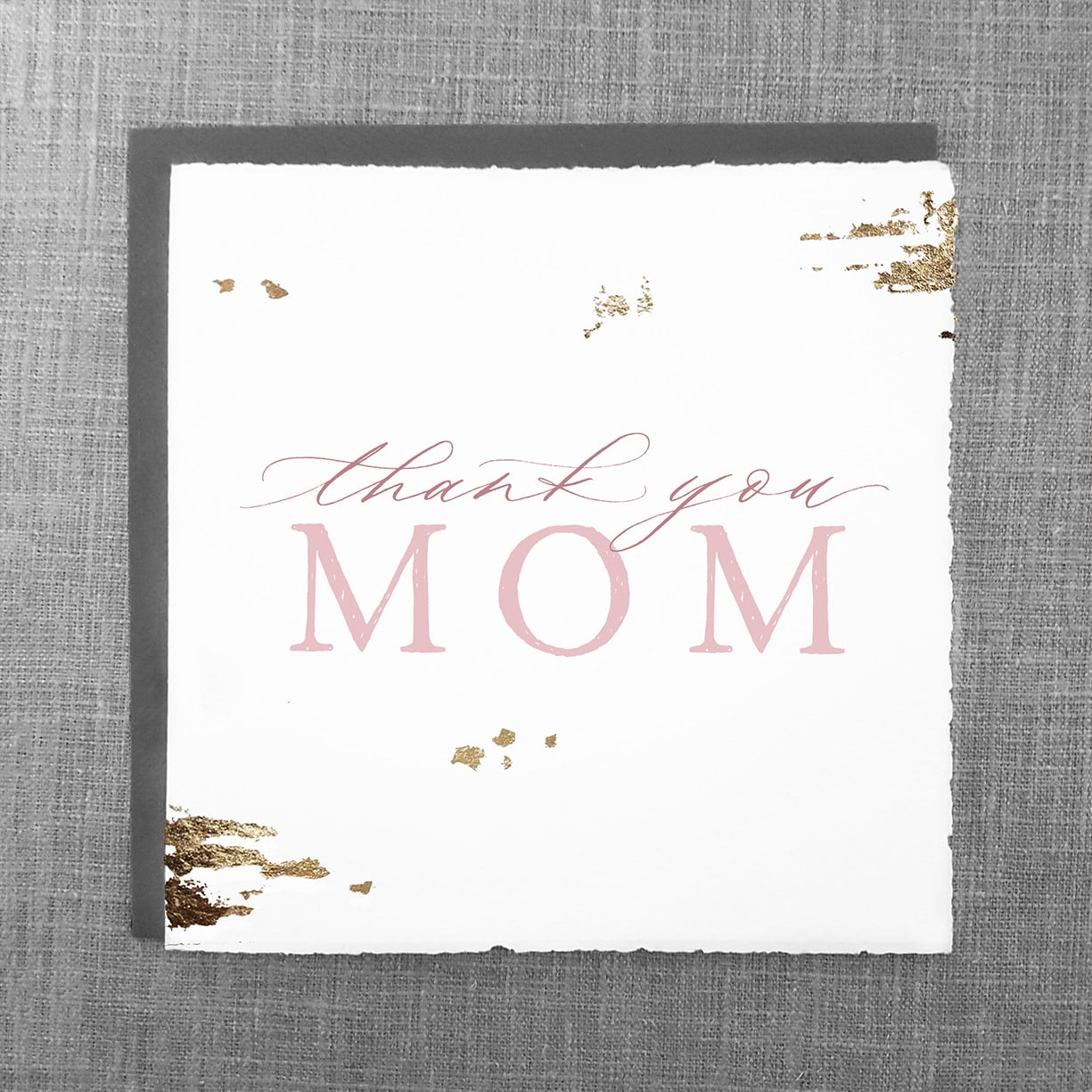 Greeting Card Thank You Mom Courtney Rose Design Greeting Card Thank You Mom Courtney Rose Design